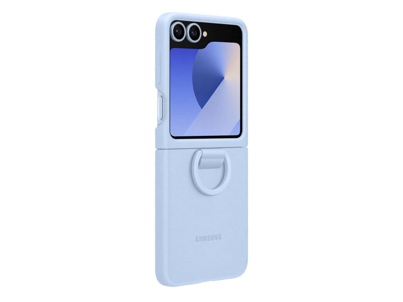 Samsung Silicone Case do Galaxy Z Flip6 niebieski
